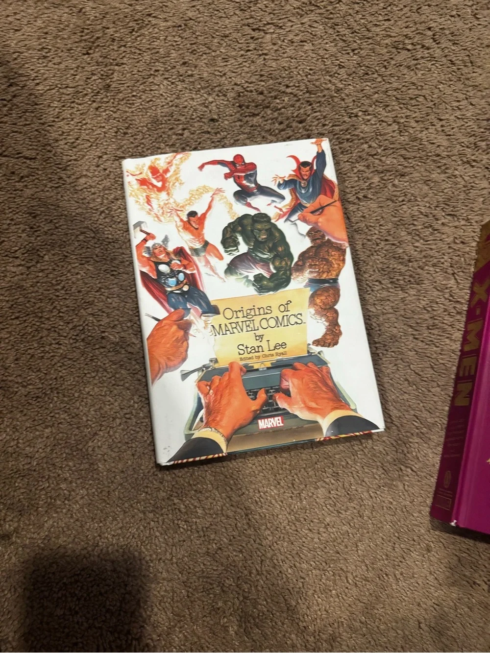 Origins of Marvel comics hardback